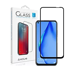 Защитное стекло ACCLAB Full Glue Huawei P40 Lite Black (1283126508264)