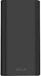 Повербанк GOLF Edge 15 15000 mAh Black - фото Повербанк GOLF Edge 15 15000 mAh Black
