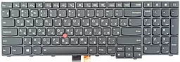 Клавіатура для ноутбуку Lenovo ThinkPad Edge T540 W540 підсвітка клавіш 04Y2371 чорна
