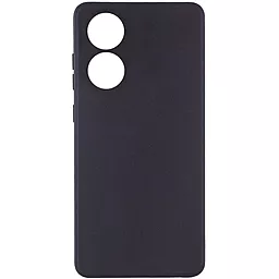 Чехол Silicone Case Candy Full Camera для Oppo A58 4G Black