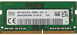 Оперативна пам'ять для ноутбука Hynix 8 GB SO-DIMM DDR4 3200 MHz (HMAA1GS6CJR6N-XN)