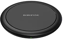 Беспроводное (индукционное) зарядное устройство Borofone BQ6 Boon 15w wireless charger black - фото Беспроводное (индукционное) зарядное устройство Borofone BQ6 Boon 15w wireless charger black