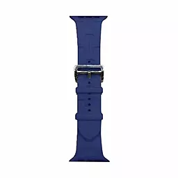 Сменный ремешок для умных часов Apple Watch Hermes 42/44/45/49mm Dark Navy