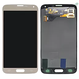 Дисплей Samsung Galaxy S5 Neo G903 с тачскрином, оригинал, Gold