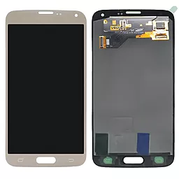 Дисплей Samsung Galaxy S5 Neo G903 з тачскріном, оригінал, Gold - фото Дисплей Samsung Galaxy S5 Neo G903 з тачскріном, оригінал, Gold