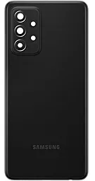 Задняя крышка корпуса Samsung Galaxy A52 5G A526 со стеклом камеры Original Awesome Black