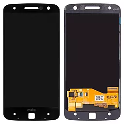 Дисплей Motorola Moto Z, Moto Z Droid (XT1650, XT1650-03, XT1650-05) з тачскріном, Black