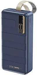 Повербанк Remax RPP-506 Noah PD/20W QC/22.5W 30000 mAh Blue - фото Повербанк Remax RPP-506 Noah PD/20W QC/22.5W 30000 mAh Blue