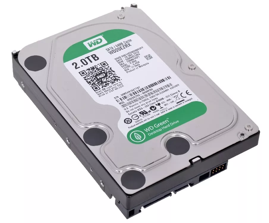 ᐅВинчестер Western Digital Green 2TB (WD20EZRX) ≻ купить HDD по