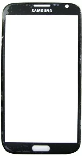 Корпусное стекло дисплея Samsung Galaxy Note 2 N7100 Black - фото 1