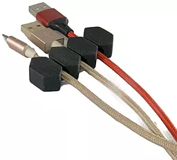 Органайзер для кабеля ExtraDigital CC-963 Cable Clips Black (KBC1808) - миниатюра 3