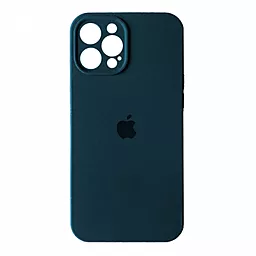 Чехол Silicone Case Full Camera для Apple iPhone 15 Pro Max Abyss Blue