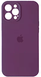 Чохол Silicone Case Full Camera для Apple iPhone 15 Pro Purple