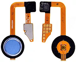 Шлейф LG G6 H870 / G6 H871 / G6 H872 / G6 H873 / G6 LS993 / G6 US997 / G6 VS998 зі сканером відбитка пальця Marine Blue