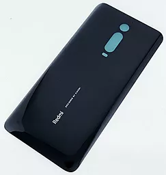 Задняя крышка корпуса Xiaomi Mi 9T / Mi 9T Pro с логотипом "Redmi" Carbon Black - миниатюра 2
