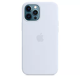 Чехол Silicone Case Full для Apple iPhone 12 Pro Max  Sky Blue