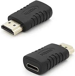 Видео переходник (адаптер) Mini HDMI - HDMI M/F v1.2 1080p 60hz black (YT-A-mini HDMI(F-HDMI(M)) EasyLife - фото Видео переходник (адаптер) Mini HDMI - HDMI M/F v1.2 1080p 60hz black (YT-A-mini HDMI(F-HDMI(M)) EasyLife