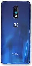 Задняя крышка корпуса OnePlus 7 со стеклом камеры Mirror Blue - фото Задняя крышка корпуса OnePlus 7 со стеклом камеры Mirror Blue