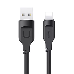 USB Кабель Usams US-SJ618 12w 2.4a Lightning cable black
