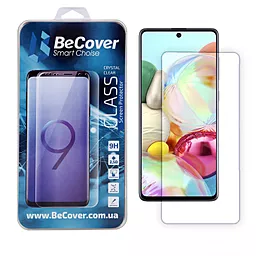Защитное стекло BeCover Samsung A715 Galaxy A71 Black  (704671)