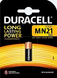 Батарейка Duracell A23 (MN21) 1шт
