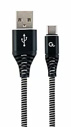 Кабель Cablexpert USB-A - Type-C 10.5w 1м cable Black (CC-USB2B-AMCM-1M-BW)