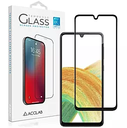 Защитное стекло ACCLAB Full Glue для Samsung Galaxy A33 5G Черный - фото Защитное стекло ACCLAB Full Glue для Samsung Galaxy A33 5G Черный