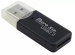 Кардридер Merlion CRD-1BK TF/Micro SD USB 2.0 (CRD-1BK) OEM Black - миниатюра 2