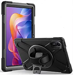 Чохол для планшету BeCover Heavy Duty Case для Xiaomi Redmi Pad 2 11.0" Black (713929) - фото Чохол для планшету BeCover Heavy Duty Case для Xiaomi Redmi Pad 2 11.0" Black (713929)