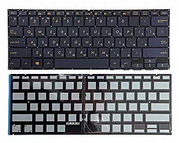Клавиатура для ноутбука Asus ZenBook Flip S UX370UA без рамки Black