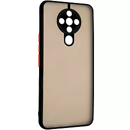 Чехол Gelius Bumper Mat Case для Tecno Spark 6 Black - миниатюра 2