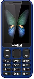 Мобильный телефон Sigma mobile X-style 351 LIDER Blue - фото Мобильный телефон Sigma mobile X-style 351 LIDER Blue