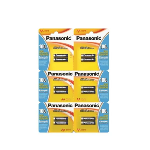 Батарейки Panasonic AA (R6) Alkaline Power 12шт - фото 1