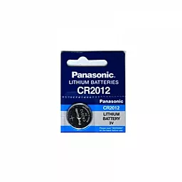 Батарейки Panasonic CR2012 1шт 3 V - фото Батарейки Panasonic CR2012 1шт 3 V