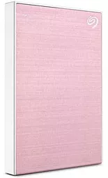 Зовнішній жорсткий диск Seagate Backup Plus Slim 2TB Rose Gold (STHN2000405_) - фото Зовнішній жорсткий диск Seagate Backup Plus Slim 2TB Rose Gold (STHN2000405_)