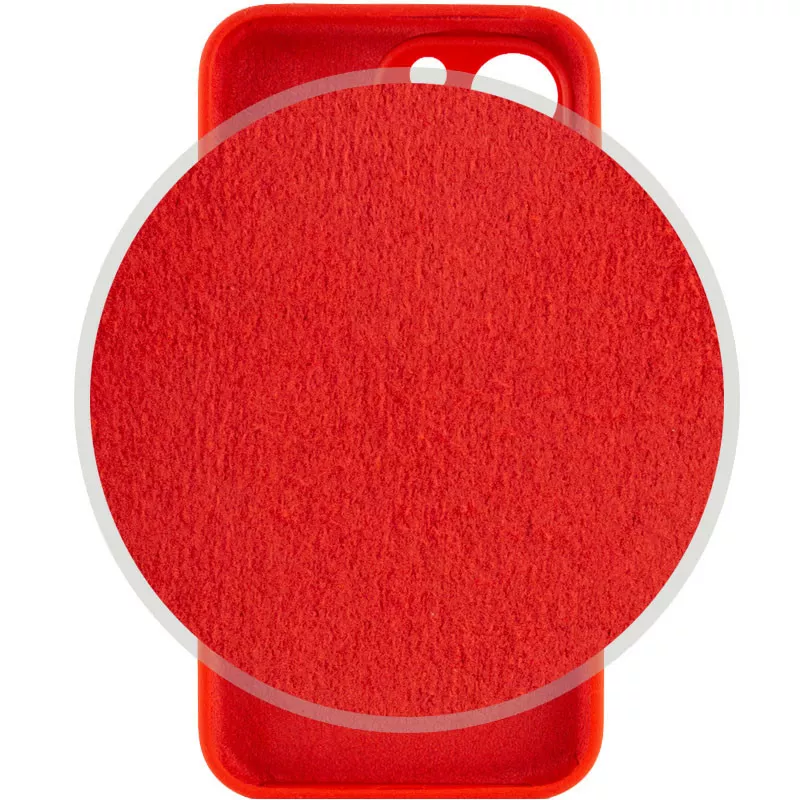 Чехол Silicone Case Full Camera для Apple iPhone 14 Pro Red - фото 3