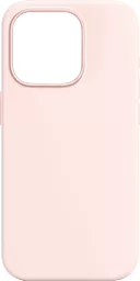 Чохол MAKE Apple iPhone 15 Pro Silicone Chalk Pink