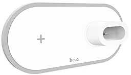 Бездротовий (індукційний) зарядний пристрій Hoco CW21 Wisdom 3-in-1 Wireless Charger White