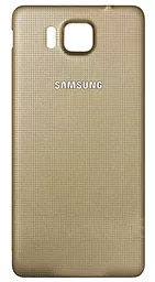 Задняя крышка корпуса Samsung Galaxy Alpha G850F Original  Gold