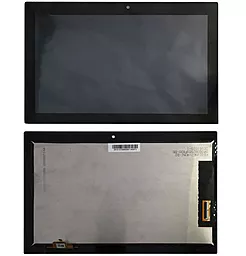 Дисплей для планшету Lenovo IdeaPad MiiX 320 (жовтий шлейф) + Touchscreen Black - фото Дисплей для планшету Lenovo IdeaPad MiiX 320 (жовтий шлейф) + Touchscreen Black