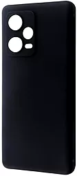 Чохол 1TOUCH Silicone 0.5 mm Black Matt для Xiaomi Redmi Note 12 Pro Plus 5G Black