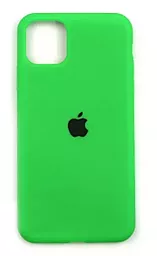 Чехол Silicone Case Full для Apple iPhone 14 Pro Max Shiny Green
