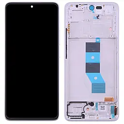 Дисплей Xiaomi Redmi Note 14 5G з тачскріном і рамкою, (OLED), Lavender Purple - фото Дисплей Xiaomi Redmi Note 14 5G з тачскріном і рамкою, (OLED), Lavender Purple
