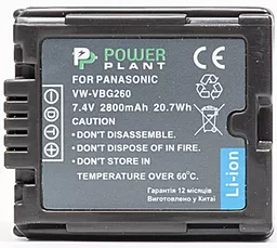 Аккумулятор для видеокамеры Panasonic VW-VBG260 сhip (2800 mAh) DV00DV1276 PowerPlant - миниатюра 2