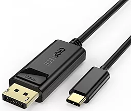 Відеокабель Choetech USB Type-C Thunderbolt 3 - DisplayPort v1.4 8k 60hz 1.8m black (XCP-1801BK)