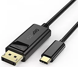 Видеокабель USB Type-C Thunderbolt 3 - DisplayPort v1.4 8k 60hz 1.8m black (XCP-1801BK) Choetech - фото Видеокабель USB Type-C Thunderbolt 3 - DisplayPort v1.4 8k 60hz 1.8m black (XCP-1801BK) Choetech