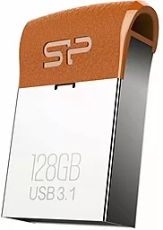 Флешка Silicon Power Jewel J35 128Gb USB 3.1 SilverBrown (SP128GBUF3J35V1E)