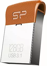 Флешка Silicon Power Jewel J35 128Gb USB 3.1 SilverBrown (SP128GBUF3J35V1E) - фото Флешка Silicon Power Jewel J35 128Gb USB 3.1 SilverBrown (SP128GBUF3J35V1E)