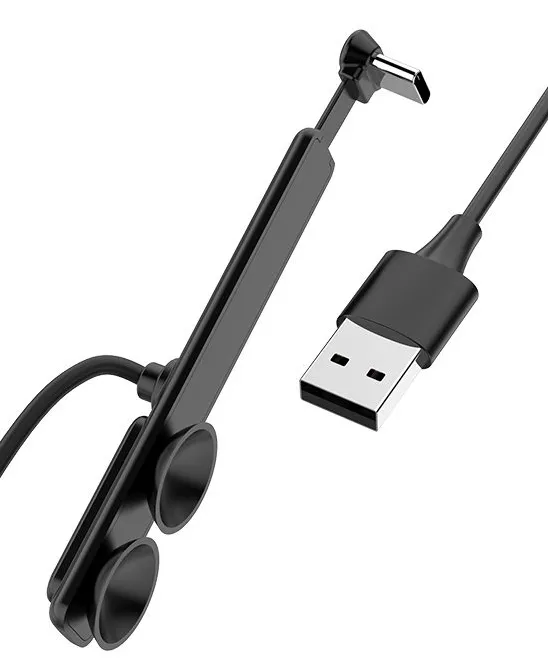 Кабель Hoco U51 Fun Tour Game Charging USB-A - Type-C 12w 2.4a 1.2м cable Black - фото 1