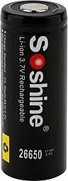 Аккумулятор Soshine Li-ion 26650 3.7V (4200мАч) (3454363) - фото Аккумулятор Soshine Li-ion 26650 3.7V (4200мАч) (3454363)